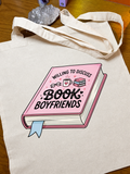 Book Boyfriend Tote Bag